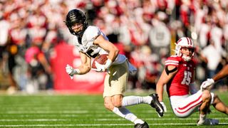 The Steelers Hosted Charlie Jones Last Week, But Could He Be A Legitimate Offensive Weapon In 2023? Or Just Another Reach? (2023 Draft Profile). Photo by AP Photo / Andy Manis